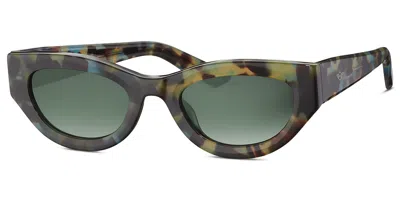 Mini 746023 36 Men's Sunglasses Tortoiseshell Size 43 In Brown