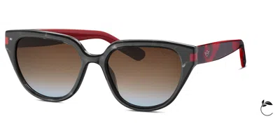 Mini 746024 10 Men's Sunglasses Tortoiseshell Size 63 In Brown