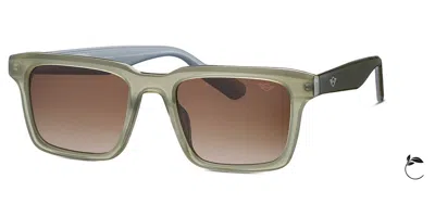 Mini 746027 40 Men's Sunglasses Green Size 66
