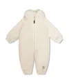 Mini A Ture Matadel Teddyfleece Jumpsuit - Baby In Angora Cream