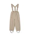 Mini A Ture Kids' Unisex Matwilas Snow Pants In Savannah Tan