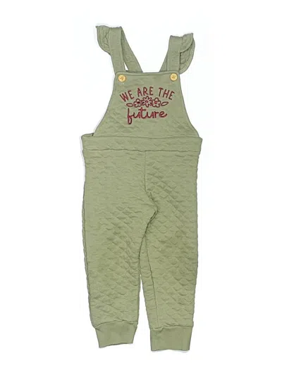 Pre-owned Mini Bean Kids' Overalls In Green