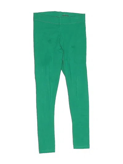 Pre-owned Mini Boden Kids' Active Pants In Green