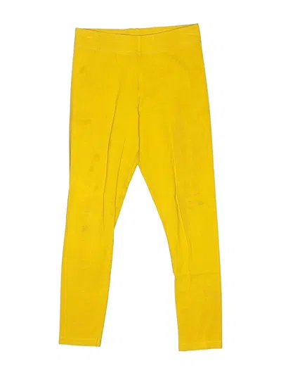 Pre-owned Mini Boden Kids' Active Pants In Yellow
