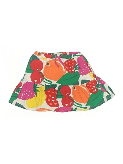 Pre-owned Mini Boden Kids' Active Skirt In Orange