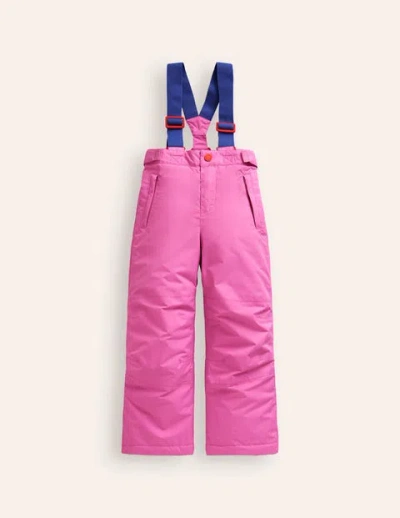 Mini Boden Kids' All Weather Waterproof Trouser Cosmic Pink Girls Boden