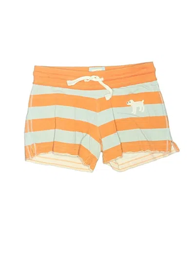 Pre-owned Mini Boden Kids' Board Shorts In Orange