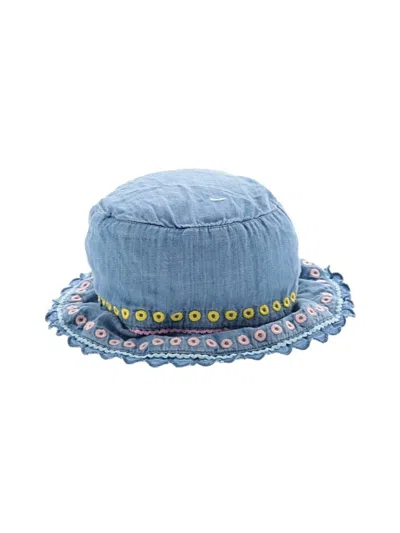 Pre-owned Mini Boden Kids' Bucket Hat In Blue