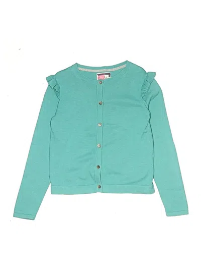 Pre-owned Mini Boden Kids' Cardigan Sweater In Blue