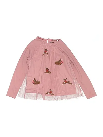 Pre-owned Mini Boden Kids' Cardigan Sweater In Pink