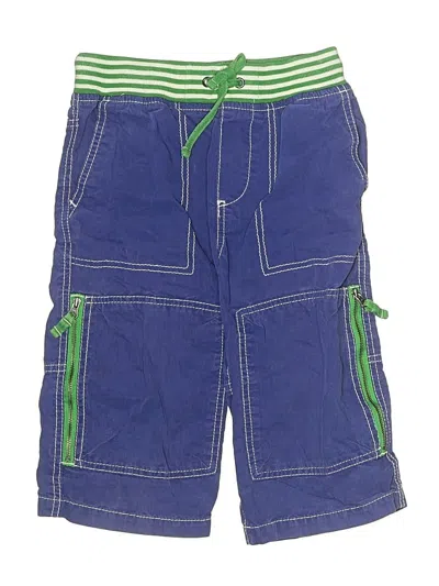 Pre-owned Mini Boden Kids' Cargo Pants In Blue