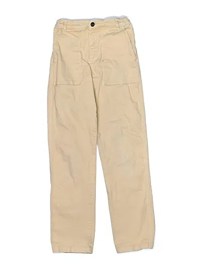 Pre-owned Mini Boden Kids' Cargo Pants In Tan