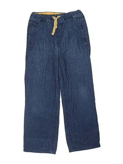 Pre-owned Mini Boden Kids' Casual Pants In Blue