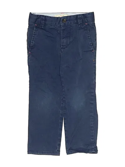 Pre-owned Mini Boden Kids' Casual Pants In Blue