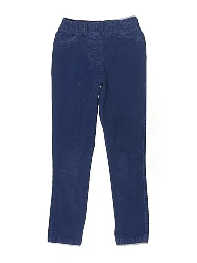 Pre-owned Mini Boden Kids' Casual Pants In Blue