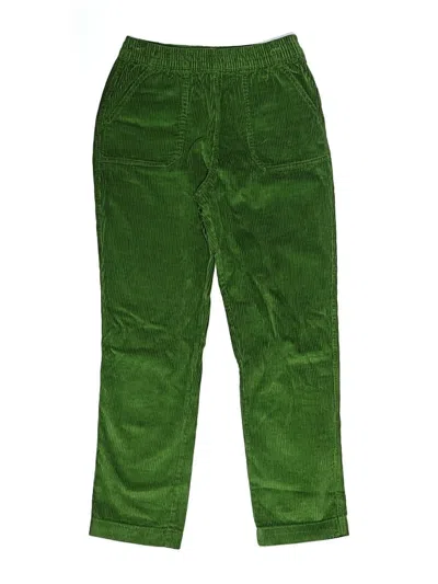 Pre-owned Mini Boden Kids' Casual Pants In Green