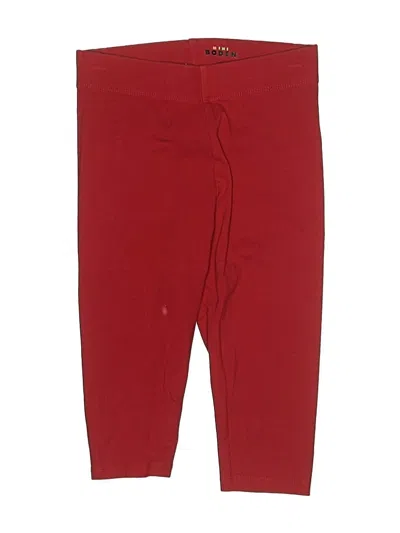 Pre-owned Mini Boden Kids' Casual Pants In Red