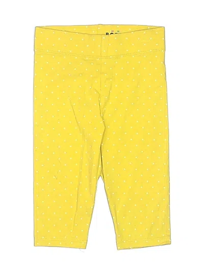 Pre-owned Mini Boden Kids' Casual Pants In Yellow