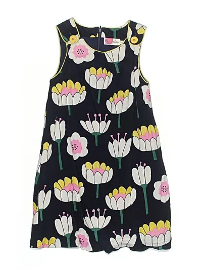 Pre-owned Mini Boden Kids' Dress In Black
