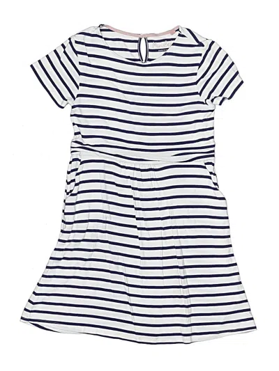 Pre-owned Mini Boden Kids' Dress In Blue