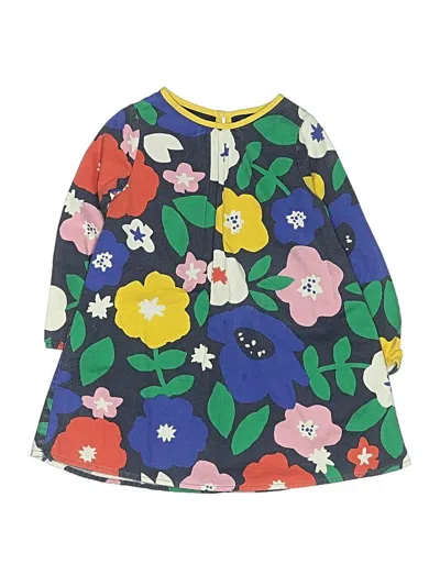 Pre-owned Mini Boden Kids' Dress In Blue