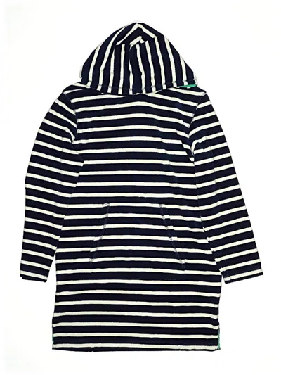Pre-owned Mini Boden Kids' Dress In Blue