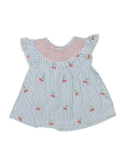 Pre-owned Mini Boden Kids' Dress In Blue