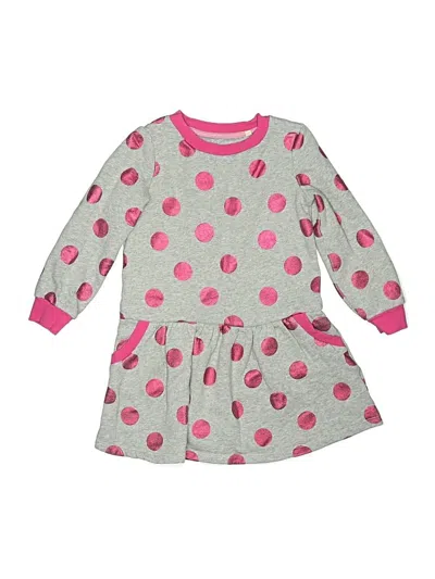 Pre-owned Mini Boden Kids' Dress In Gray