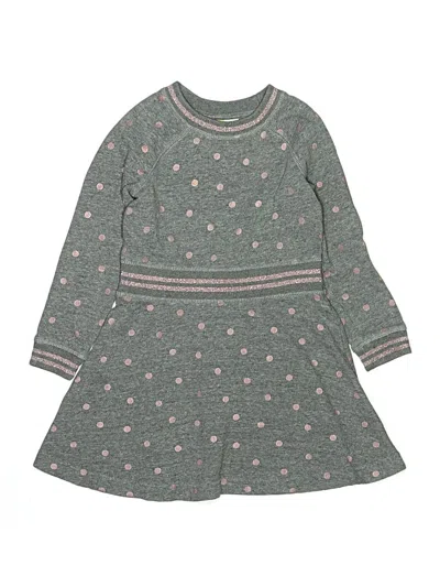 Pre-owned Mini Boden Kids' Dress In Gray