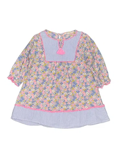Pre-owned Mini Boden Kids' Dress In Gray
