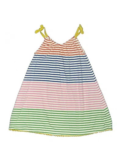 Pre-owned Mini Boden Kids' Dress In Green
