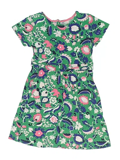 Pre-owned Mini Boden Kids' Dress In Green