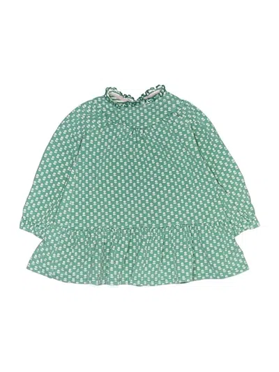 Pre-owned Mini Boden Kids' Dress In Green