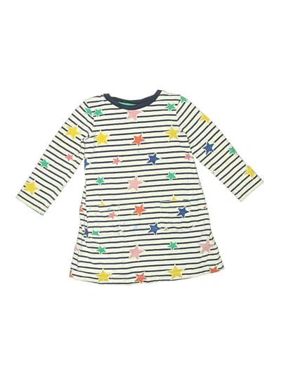 Pre-owned Mini Boden Kids' Dress In Green