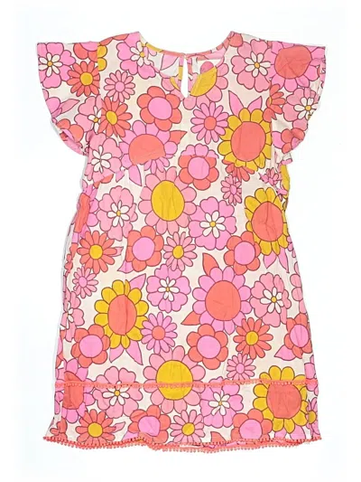 Pre-owned Mini Boden Kids' Dress In Pink