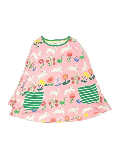 Pre-owned Mini Boden Kids' Dress In Pink