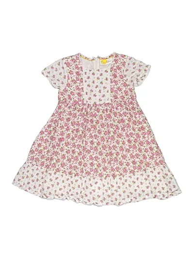 Pre-owned Mini Boden Kids' Dress In Pink