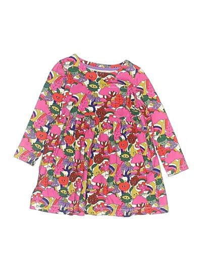 Pre-owned Mini Boden Kids' Dress In Pink