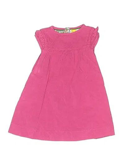 Pre-owned Mini Boden Kids' Dress In Pink
