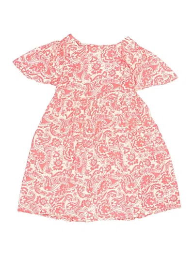 Pre-owned Mini Boden Kids' Dress In Pink