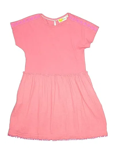 Pre-owned Mini Boden Kids' Dress In Pink