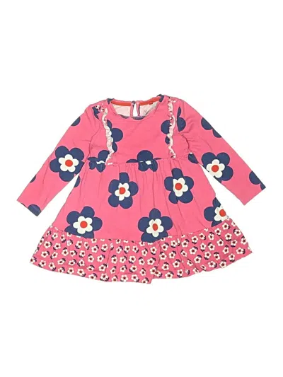 Pre-owned Mini Boden Kids' Dress In Pink