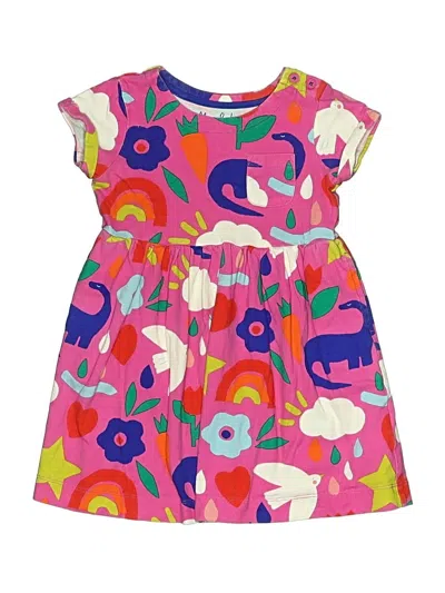 Pre-owned Mini Boden Kids' Dress In Pink