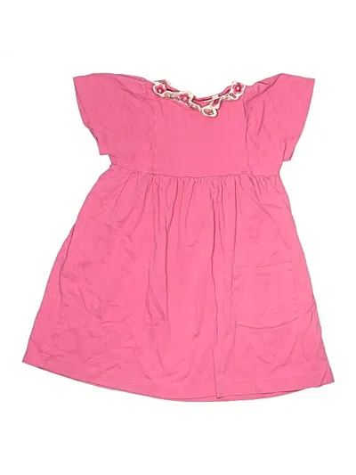 Pre-owned Mini Boden Kids' Dress In Pink