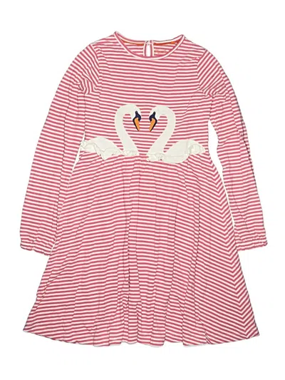 Pre-owned Mini Boden Kids' Dress In Pink