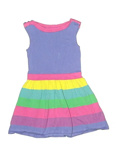 Pre-owned Mini Boden Kids' Dress In Purple