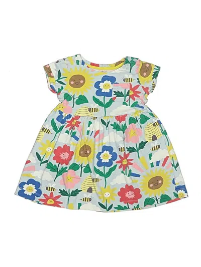 Pre-owned Mini Boden Kids' Dress In Yellow