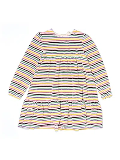 Pre-owned Mini Boden Kids' Dress In Yellow