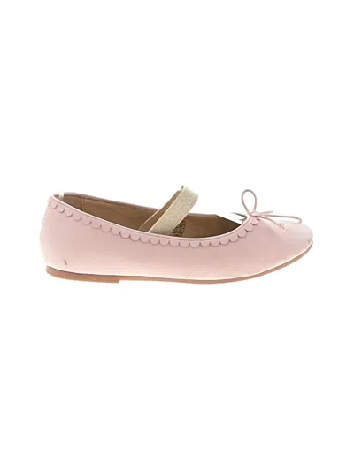 Pre-owned Mini Boden Kids' Flats In Pink