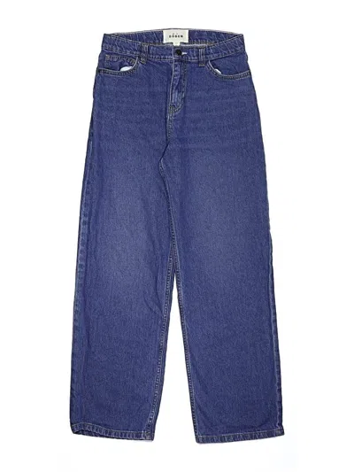 Pre-owned Mini Boden Kids' Jeans In Blue